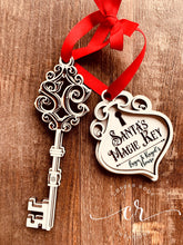 Load image into Gallery viewer, Santa’s Magic Key Custom Personalized Santa’s Magic Key Laser Cut Santa Key