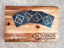 Load image into Gallery viewer, Custom Personalized Engraved Live Edge Board 18x12 Acacia Custom Board