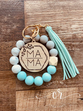 Load image into Gallery viewer, Custom Keychain Bracelets / Laser Engraved Keychain Bracelets / Momma Keychain Bracelet/ Thou Shall Not Try Me / Behind Every Bad Bitch