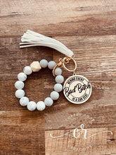 Load image into Gallery viewer, Custom Keychain Bracelets / Laser Engraved Keychain Bracelets / Momma Keychain Bracelet/ Thou Shall Not Try Me / Behind Every Bad Bitch