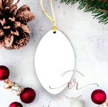 Load image into Gallery viewer, Custom Football Ornament