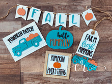 Load image into Gallery viewer, Pumpkin Patch Tiered Tray Set