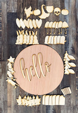 Load image into Gallery viewer, Laser Cut Interchangeable Sign DIY Kit!