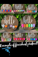 Load image into Gallery viewer, Laser Cut Interchangeable Sign DIY Kit!