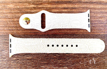 Load image into Gallery viewer, Laser engraved henna design Custom Apple Watch Bands