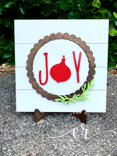 Load image into Gallery viewer, Interchangeable Shiplap Sign With Stand Farmhouse Style Home Sweet Home