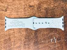 Load image into Gallery viewer, Laser Engraved Personalized Custom Order Apple Watch Bands