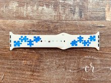 Load image into Gallery viewer, Autism Awareness Apple Watch Band Laser Engraved