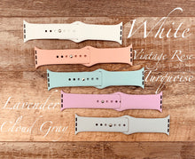 Load image into Gallery viewer, Momma Cow (or any name!) Laser Engraved Custom Personalized Apple Watch Band