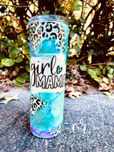 Load image into Gallery viewer, Girl Mama Tumbler Watercolor Tumbler
