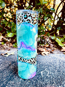 Girl Mama Tumbler Watercolor Tumbler