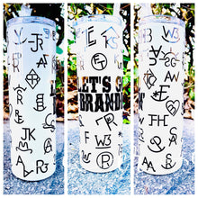 Load image into Gallery viewer, Let’s Go Brandin’ Tumbler Western Branding Tumbler
