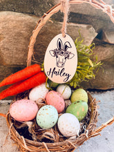 Load image into Gallery viewer, Easter Basket Tags / Custom Engraved Tags / Laser Engraved Tags / Easter Tags / Basket Tags
