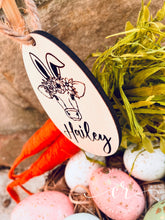 Load image into Gallery viewer, Easter Basket Tags / Custom Engraved Tags / Laser Engraved Tags / Easter Tags / Basket Tags
