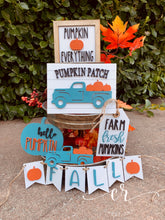 Load image into Gallery viewer, Pumpkin Patch Tiered Tray Set
