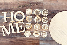 Load image into Gallery viewer, Home Sweet Home Laser Cut Interchangeable Sign DIY
