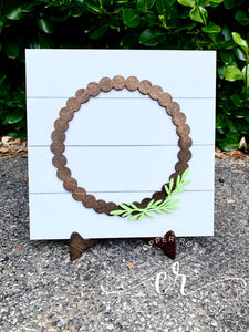 Interchangeable Shiplap Sign With Stand Farmhouse Style Home Sweet Home